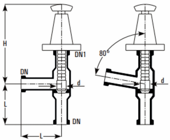 ANGLE VALVE